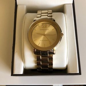 Gold Anne Klein watch